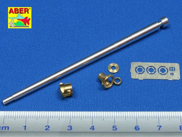 German 75mm barrel Kwk 40 L/48 Middle muzzle brake – Image 2