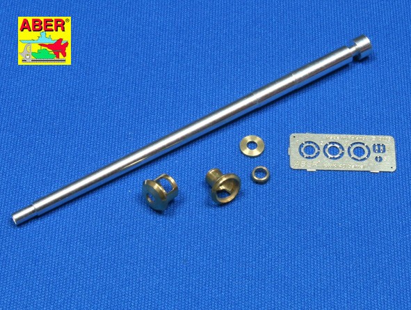 German 75mm barrel Kwk 40 L/48 Late muzzle brake