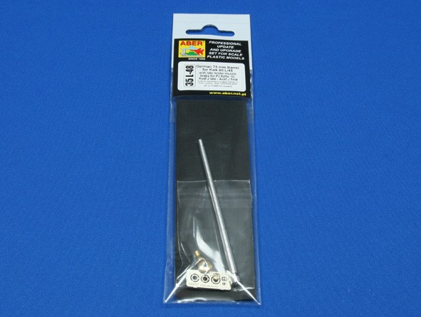 German 75mm barrel Kwk 40 L/48 Late muzzle brake – Image 3