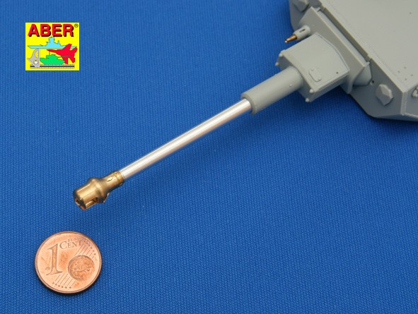 Germ.75mm barrel for KwK40L/43 with early model muzzle brake for Pz.Kpfw.VI, Ausf.G – Image 4