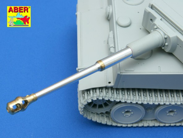 German 88 mm KwK 36 L/56 Barrel with early muzzle brake for Tiger I Early – Image 4