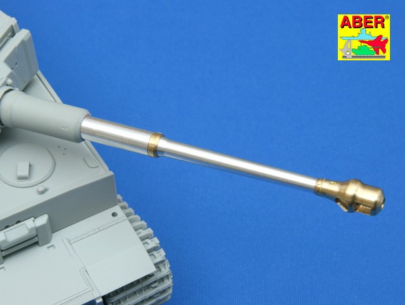 German 88 mm KwK 36 L/56 Barrel with early muzzle brake for Tiger I Early – Image 5