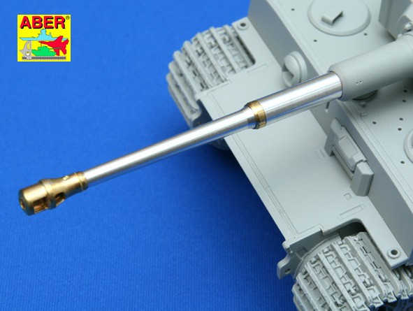 German 88 mm KwK 36 L/56 Barrel with late muzzle brake for Tiger I middle late – Image 4