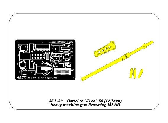 U.S .50 Cal. Browning M2 HB Machine Gun Barrel – Image 13