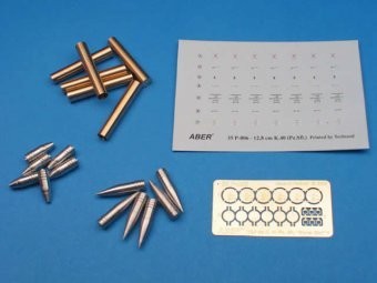 Set de munitions pour 12,8cm K.40 Pz. Sfl. Sturer Emil