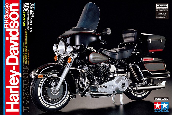 Harley Davidson FLH Classic - Black