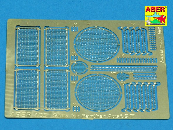 Grilles pour Panther Ausf. G/F Italeri et Tamiya