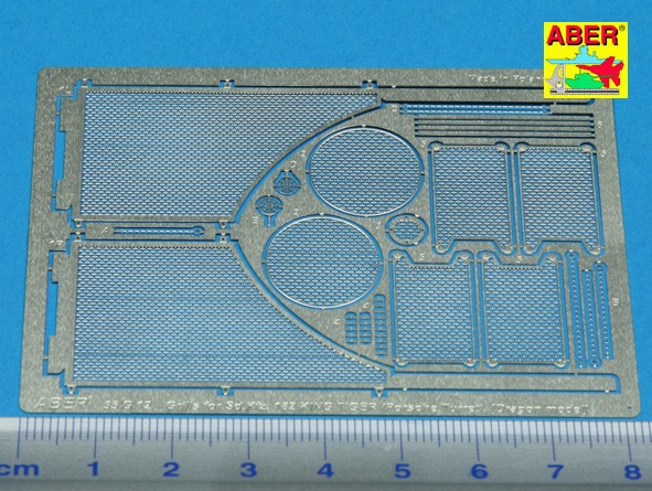 Grilles for german tank Sd.Kfz. 182 King Tiger (Porsche Turret) – Image 2