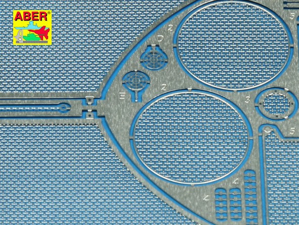 Grilles for german tank Sd.Kfz. 182 King Tiger (Porsche Turret) – Image 3