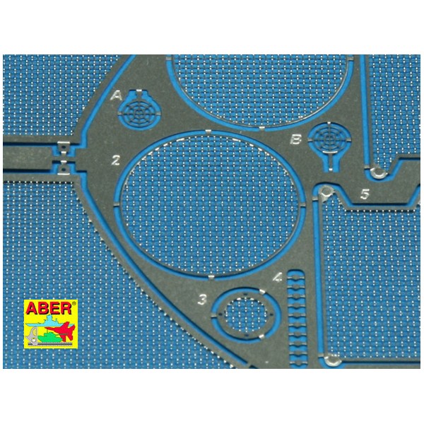 Grilles for german tank Sd.Kfz. 182 King tiger (henshel Turret) – Image 3