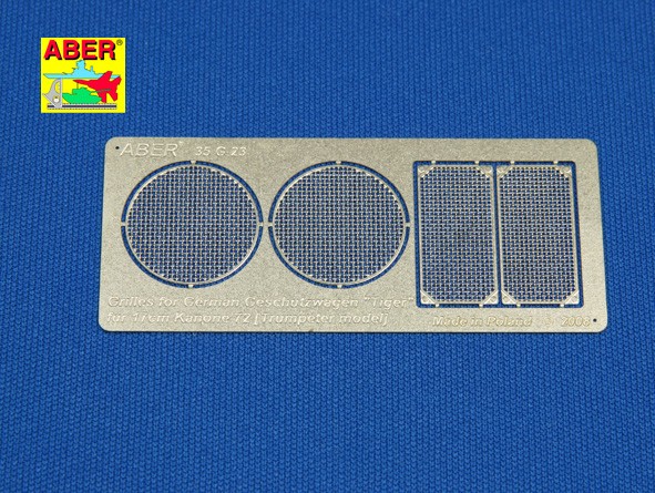 Grilles pour Tiger avec 17cm Kanone 72