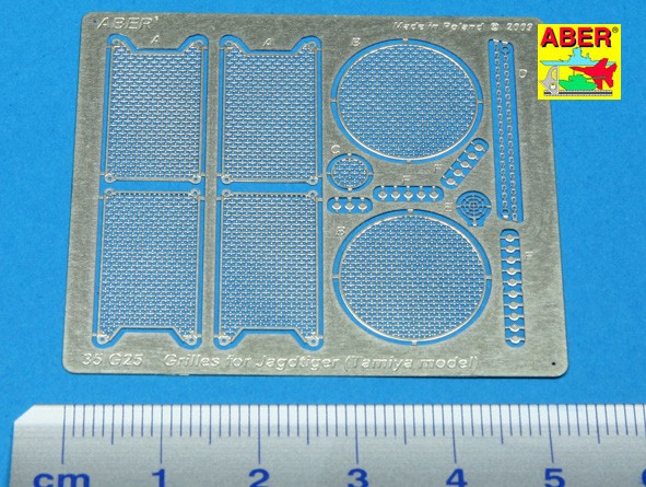 Grilles pour Jagtiger (Sd.Kfz.186) Tamiya – Image 2