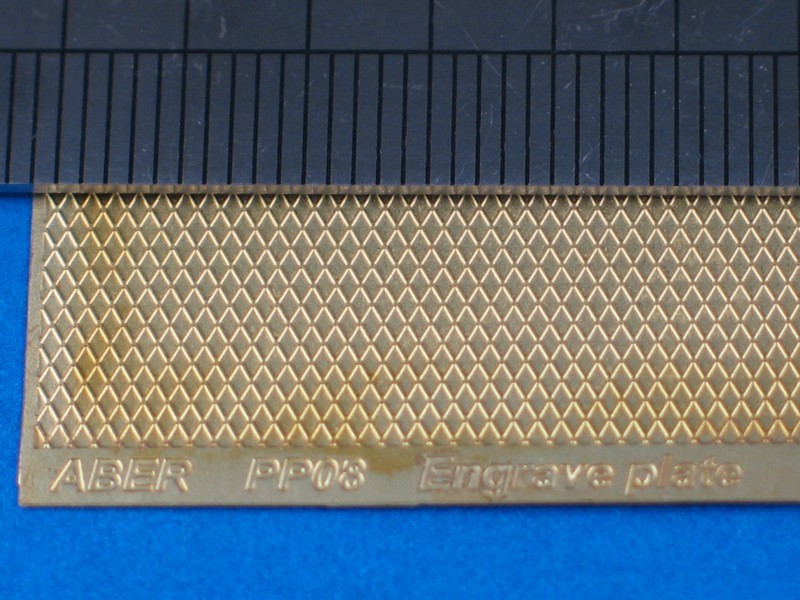 plaque gravée (88 x 57mm) - pattern 08 – Image 2
