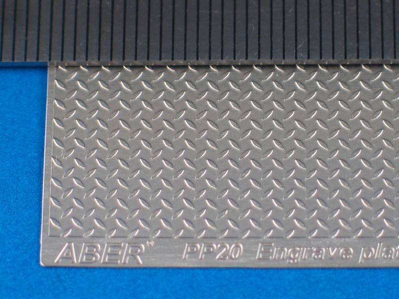 plaque gravée type Moderne 1x1 1/24 1/25 – Image 2