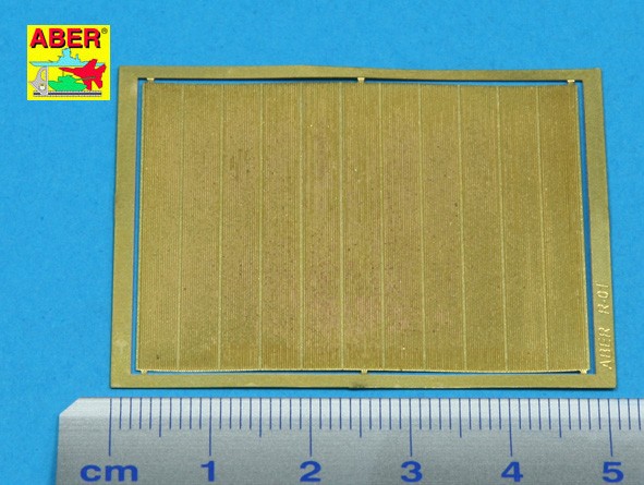 plaque gravée (34 x 45mm) motif antidérapant – Image 2
