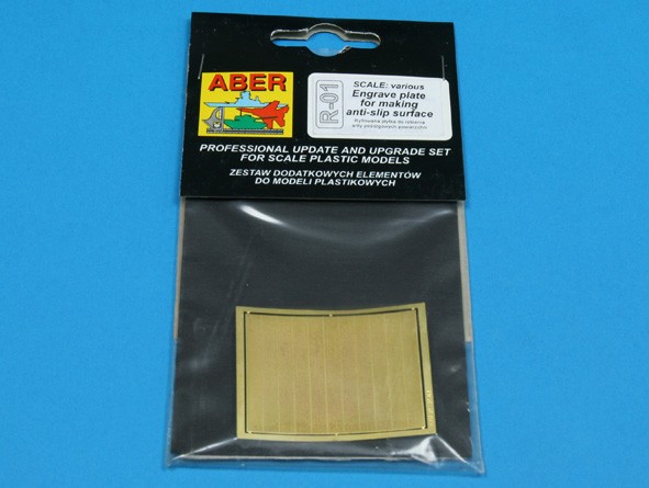 plaque gravée (34 x 45mm) motif antidérapant – Image 3