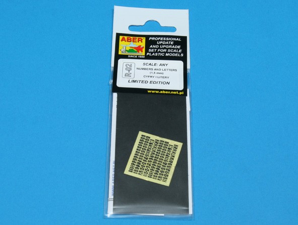 lettres et chiffres 1.5mm toute échelles – Image 3