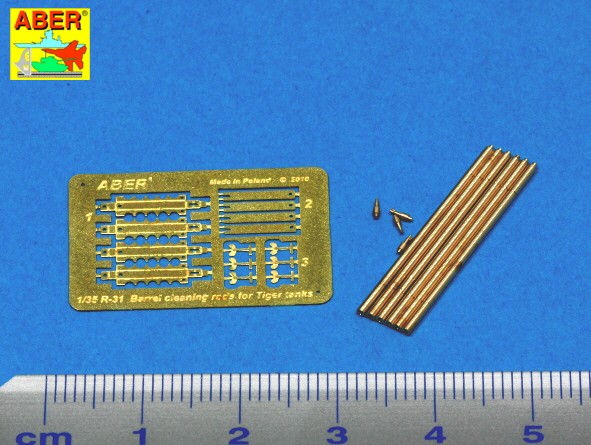 barres de nettoyage de fut de canon avec support pour Tigre I – Image 2