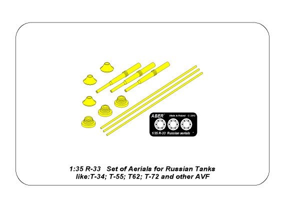 Set Antennes de char russe – Image 9