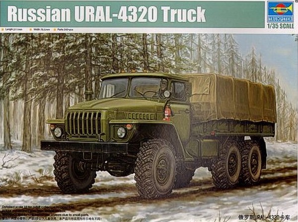 Russian URAL-4320 Truck