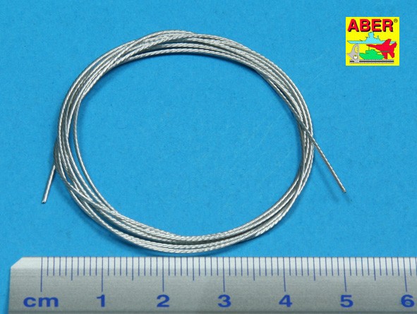 Stainless Steel Towing Cables Ø0,6mm, 1 m long – Image 2