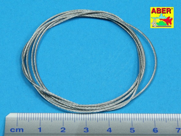 Stainless Steel Towing Cables Ø0,9mm, 1 m long – Image 2