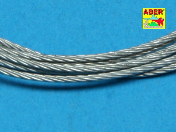 Stainless Steel Towing Cables Ø0,9mm, 1 m long – Image 3