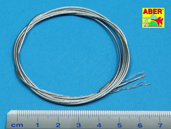 Stainless Steel Towing Cables ø1,0mm, 1m Long – Image 2