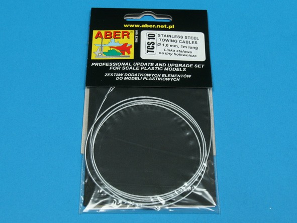 Stainless Steel Towing Cables ø1,0mm, 1m Long – Image 4