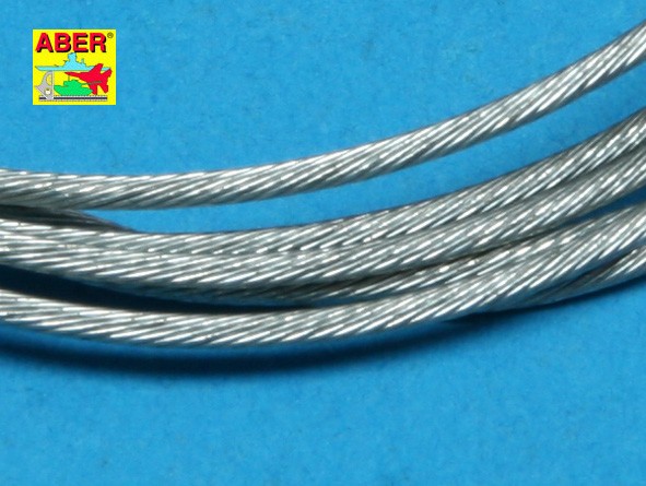 Stainless Steel Towing Cables ø1,2mm, 1m Long – Image 3
