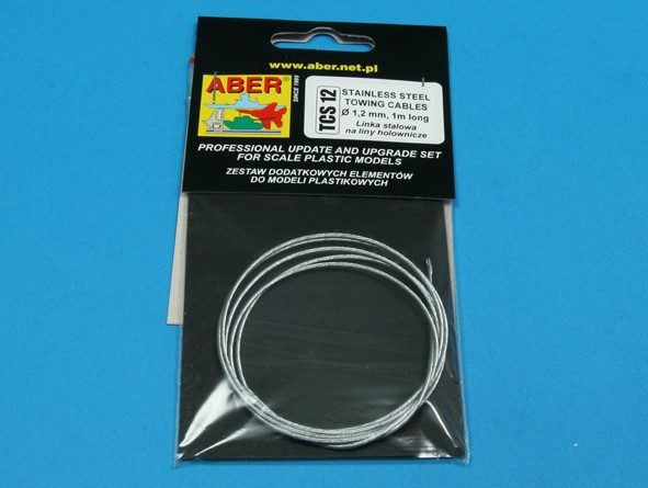 Stainless Steel Towing Cables ø1,2mm, 1m Long – Image 4