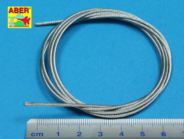 Stainless Steel Towing Cables ø1,5mm, 1m Long – Image 2