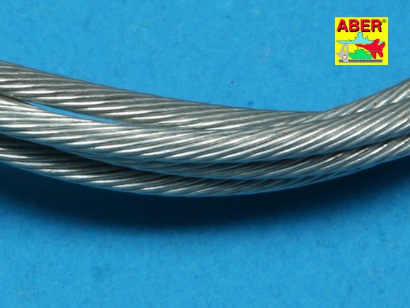 Stainless Steel Towing Cables ø2,0mm, 1m Long – Image 3