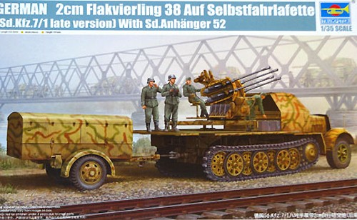 SdKfz 7/1 LATE W/2CM FLAKVIERLING 38