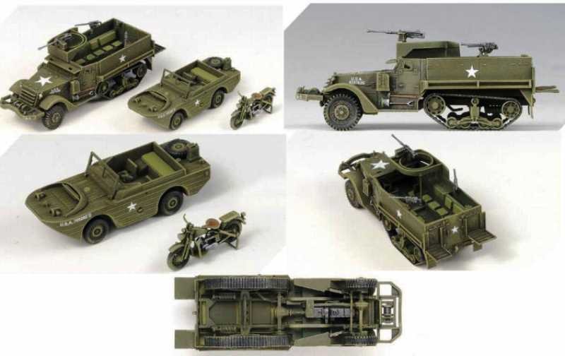 M3 HALF TRACK & 1/4ton AMPHIBIAN VEHICLE – Image 3