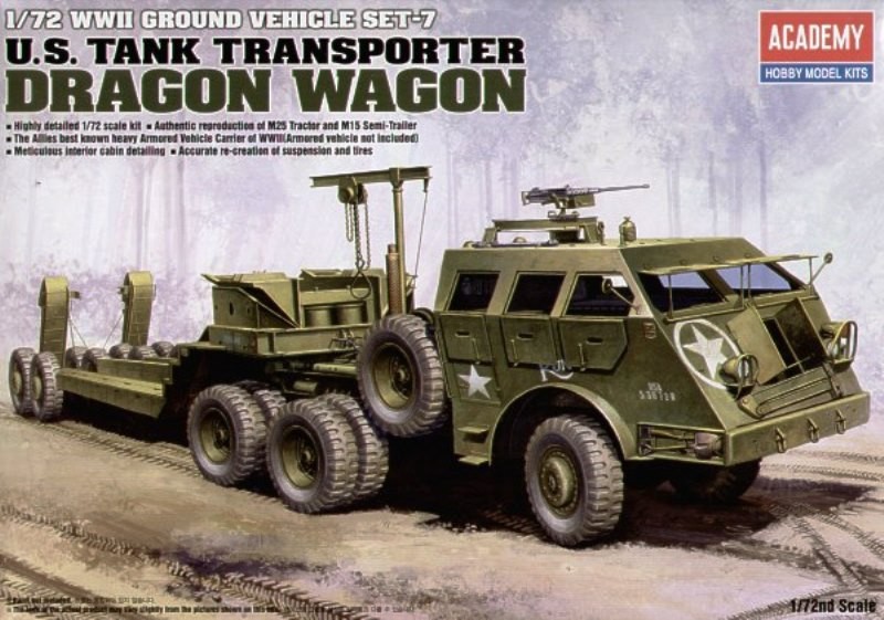 U.S. M25 TRACTOR AND M15 SEMI-TRAILER