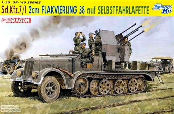 Sd.Kfz.7/1 2cm Flakvierling 38 auf Selbstfahrlafette