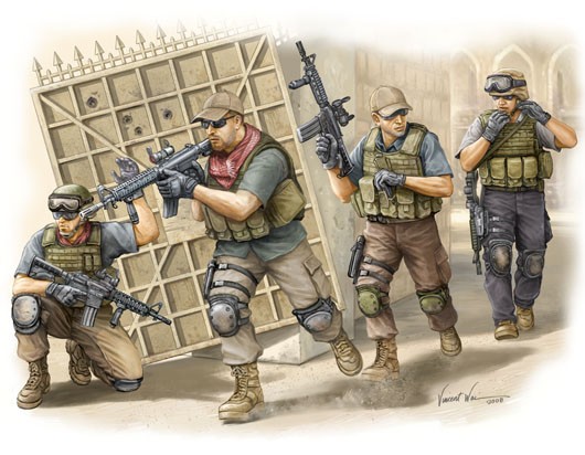 PMC in Iraq Fire Movement Team