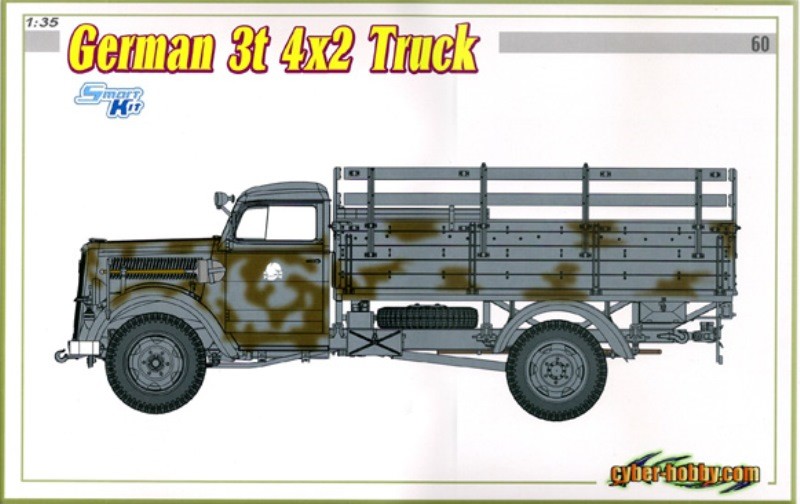Sd.Kfz.305 German 3t 4x2 Truck