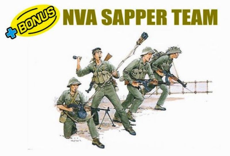 T-34/85M With NVA Sapper Team Figure Set – Image 3