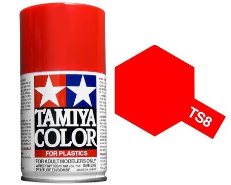 TS-8 Rouge italien brillant
