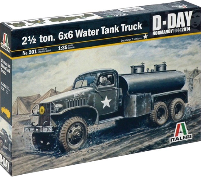 2 ½ Ton, 6x6 Water Tank Truck