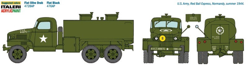 2 ½ Ton, 6x6 Water Tank Truck – Image 6