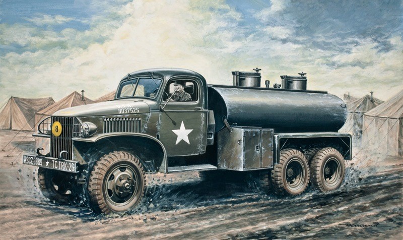 2 ½ Ton, 6x6 Water Tank Truck – Image 7