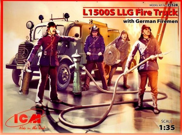 L1500S LLG Fire Truck with German Firemen