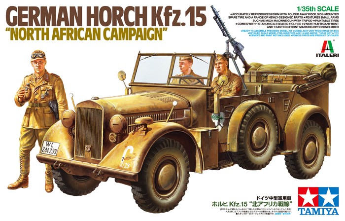 German Horch Kfz.15 "North African Campaign"