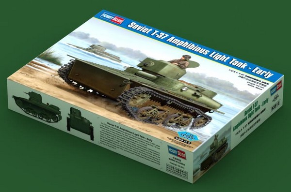 Soviet T-37 Amphibious Light Tank - Early – Image 2