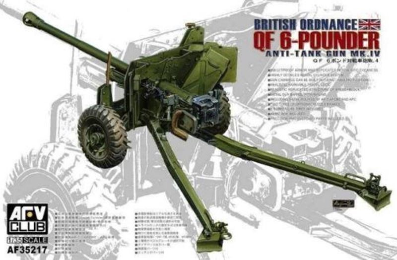 QF Mk.IV 6-Pdr Canon antichar britannique (version tardive)