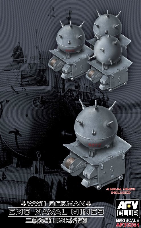Mines navales allemandes EMC de la Seconde Guerre mondiale