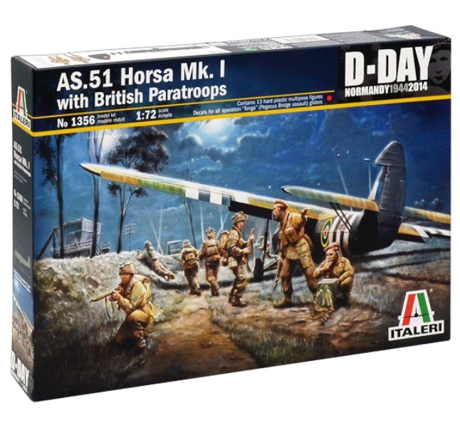 AS.51 HORSA Mk.I with BRITISH PARATROOPS